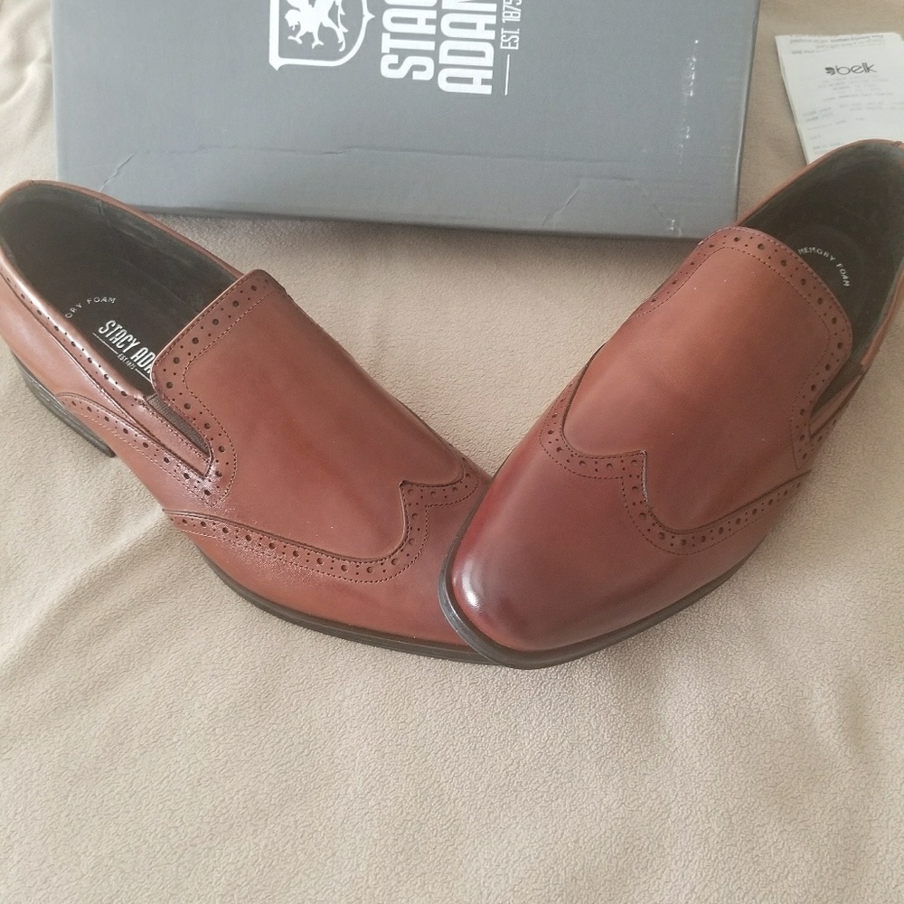Men's Cognac Stacy Adams Loafer